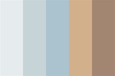 Blue And Brown Color Palette | Brown color palette, Color palette ...