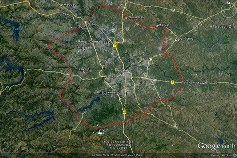 Pune Ring Road Map 2014