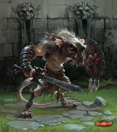 rat soldier, Andrey Seleznev | Fantasy creatures, Fantasy monster ...