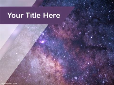 Free Universe PowerPoint Templates - MyFreePPT.com