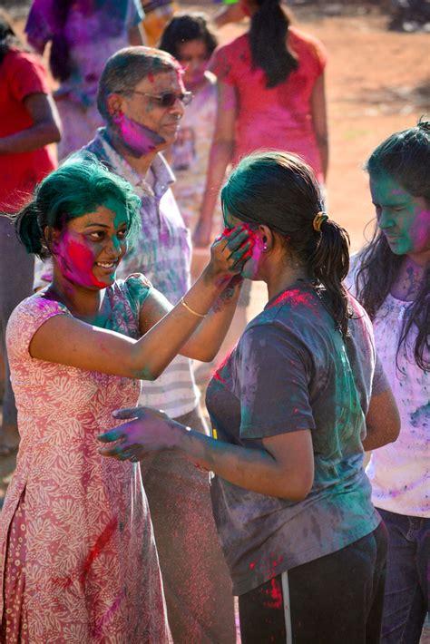 Holi Celebrations! | This is the Hebbal Kempapura's Vinayaka… | Flickr