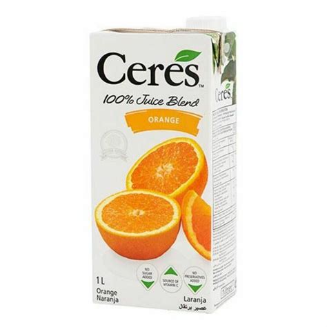 Ceres 100% Orange Juice 1000ml