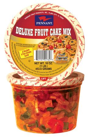 Deluxe Fruitcake Mix | Glace Fruit from Pennant