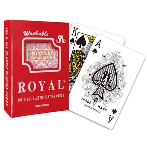 Royal Plastic Playing Cards - Standard Index/single deck | Taiwantrade.com