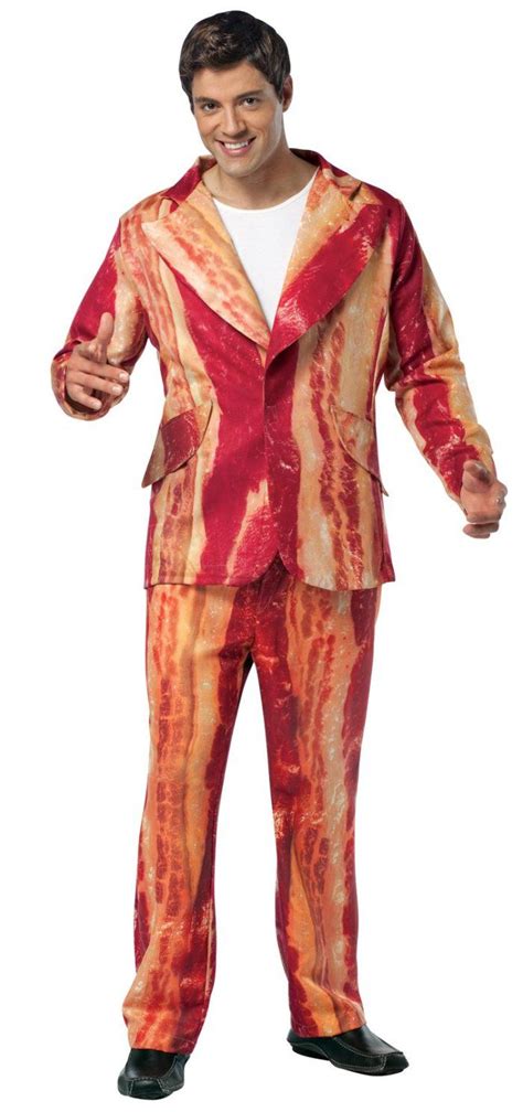 Bacon suit | Bacon costume, Bacon halloween costume, Adult costumes