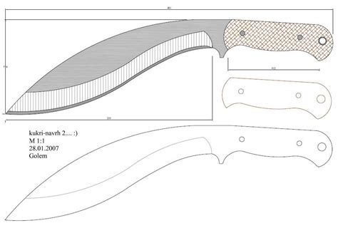 250x for free | Knife template, Knife, Handcrafted knife