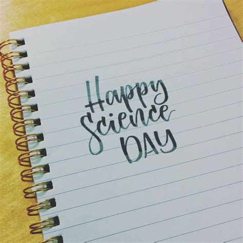 May the science be with you. #scienceday #science #Calligraphy #gray # ...