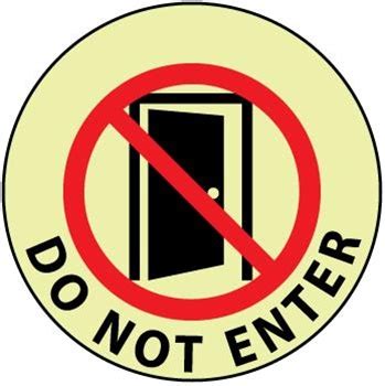 do not enter sign funny - Clip Art Library