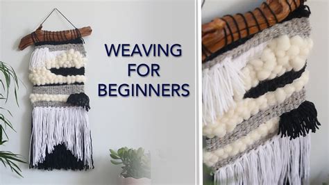 Learn to Weave: 3 Basic Weaving Patterns for Beginners - YouTube