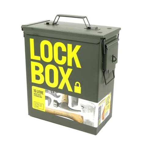 HEAVY DUTY 16L LOCK BOX - Custom Guns