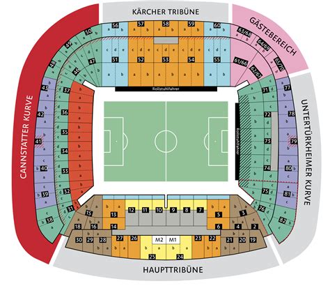 Mercedes-Benz Arena Stuttgart - FanSicht - Dein Blick aufs Spielfeld!