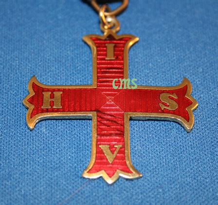 Red Cross of Constantine Members Collar and Jewel - Masonic Supply Shop Canada