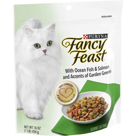 Purina Fancy Feast Dry Cat Food; With Ocean Fish & Salmon - 16 oz. Bag Reviews 2020