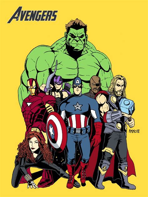 The Avengers Fan Art by ammoyusan on DeviantArt