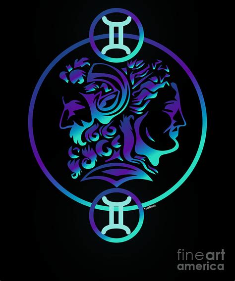 Gemini Symbol Painting