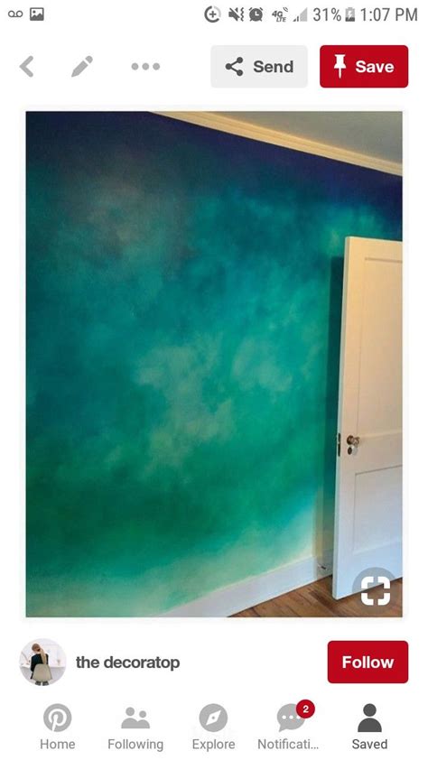 Pin by Cynthia Brizendine on Walls for house in 2023 | Ombre wall, Bedroom wall paint, Mermaid ...