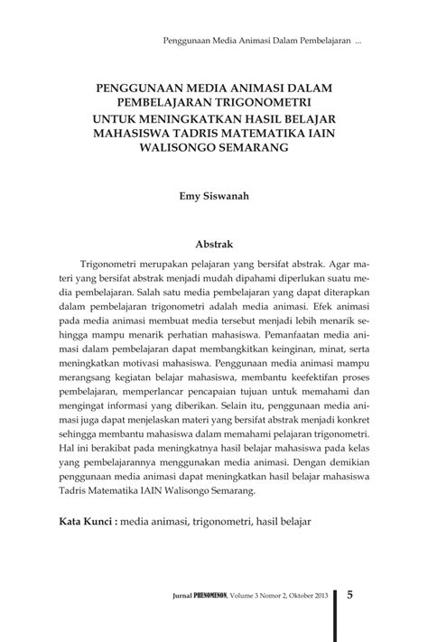 (PDF) PENGGUNAAN MEDIA ANIMASI DALAM PEMBELAJARAN TRIGONOMETRI UNTUK ...