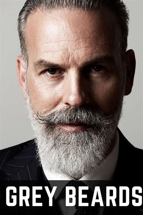 Is Grey Beard the Epitome of Manliness? | Grey beards, Beard colour ...