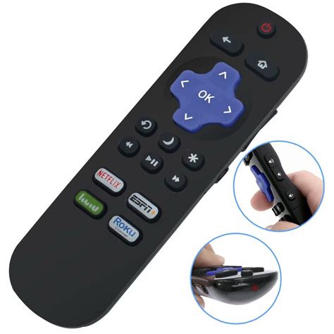 New Remote Control for JVC ROKU TV LT-65MAW595 LT-50MAW595 LT-49MAW598 REMOTE RC440 4K UHD Smart ...