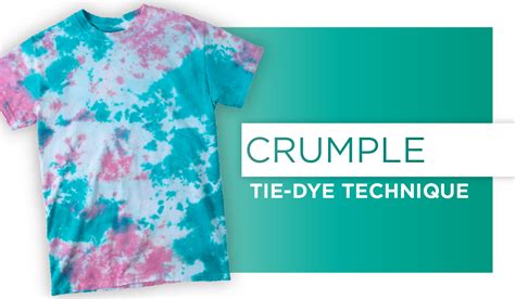 Crumple tie-dye technique | Tie Dye Your Summer