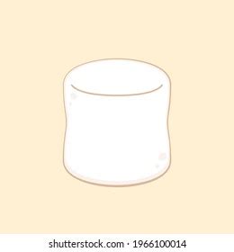 Marshmallow Cartoon Vector Marshmallow Logo Design Stock Vector (Royalty Free) 1966100014 ...