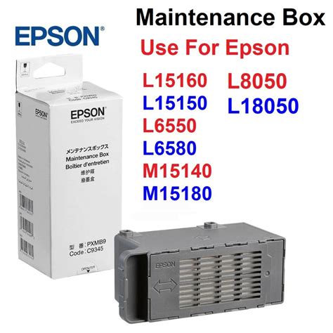 Epson L8050 , L18050 L15160 L15150 L6550 L6580 M15140 M15180 Original Maintenance Box C9345 ...