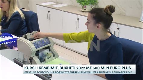 KURSI I KËMBIMIT, BUXHETI 2022 ME 300 MLN EURO PLUS - YouTube