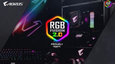 GIGABYTE Introduces RGB Fusion 2.0 RGB Lighting Control Software