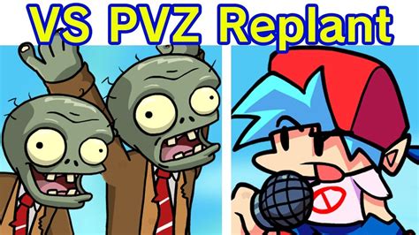 Friday Night Funkin' VS Plants vs Zombies Replanted FULL WEEK + Cutscenes (FNF Mod-Hard)(PVZ ...