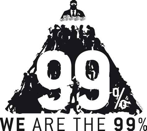 We are the 99% · the logo