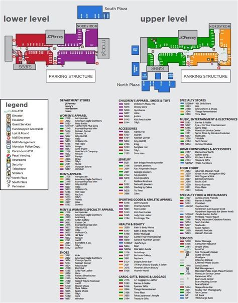 Montclair Plaza Shopping Plan