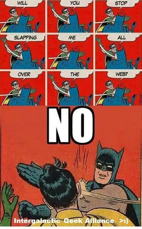 Batman Robin Comic Slap