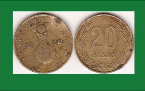 MONEDAS: Moneda de veinte (20) pesos colombianos de 1985