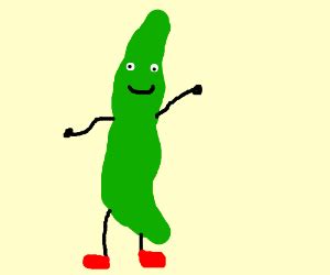 Green bean man - Drawception