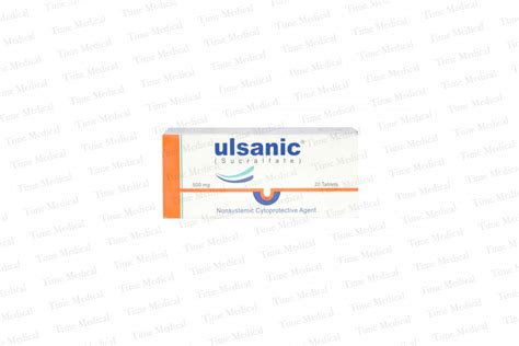 Ulsanic 500mg Tablets - Time Medical