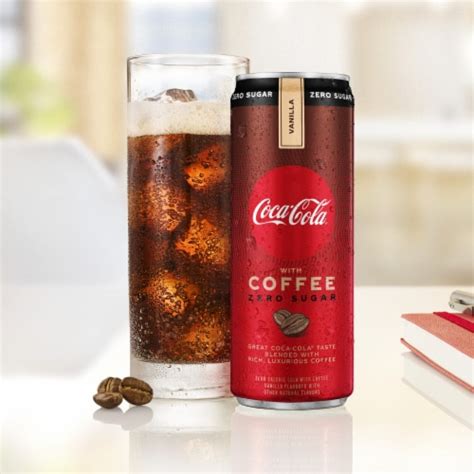 Coca-Cola® With Coffee Zero Sugar Vanilla Soda Can, 12 fl oz - Fred Meyer