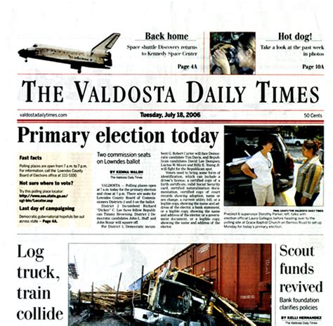 Valdosta Daily Times Index - Valdosta State University