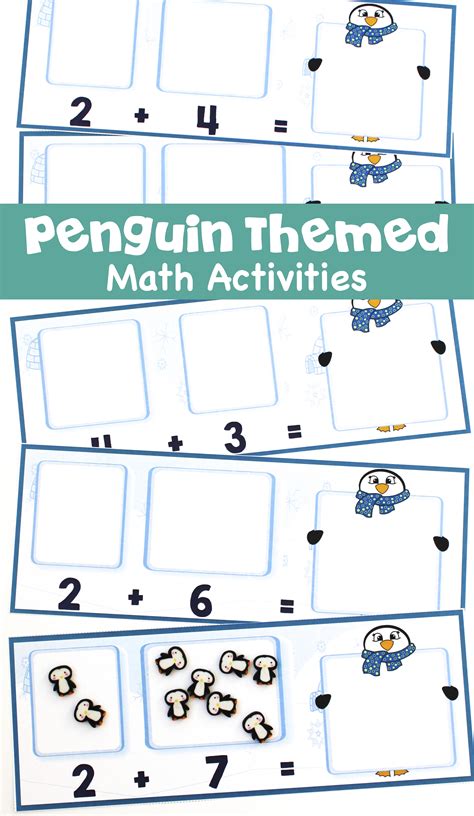 Penguin Themed Math Activities | Make, Take & Teach | Bloglovin’