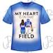 Custom Football Player and Mom My Heart is on That Field With Custom ...