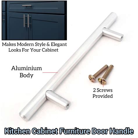 Aluminium Cabinet Door Handle For Kitchen Cabinet Furniture Door