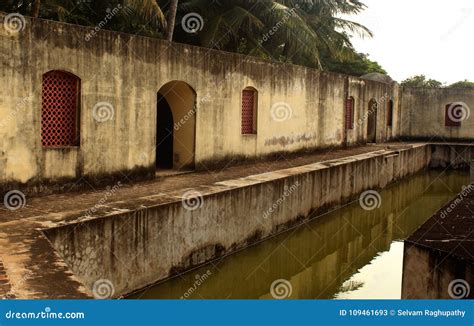 The Manora Fort Trench with Hall Windows. Stock Image - Image of asia, fort: 109461693