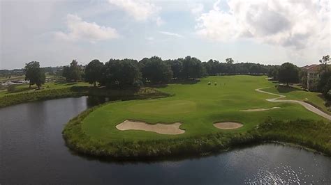 Breathtaking Flyover of Grande Dunes Resort Golf Course - 18th green - YouTube