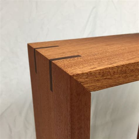 Walnut Splines in miter joint - Small Crafts, Boxes, Picture Frames, and Lighting - The Patriot ...