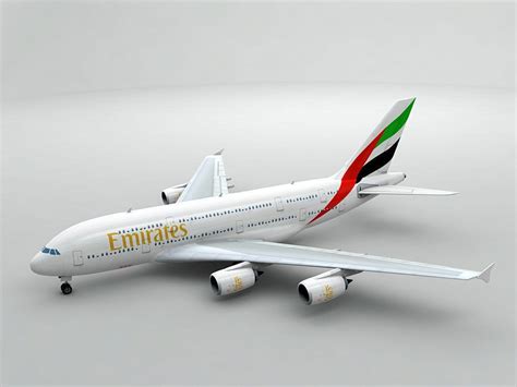 Emirates Airbus A380 Model