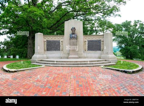 President Abraham Lincoln address memorial monument Gettysburg National Cemetery Gettysburg ...