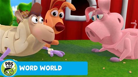 WORD WORLD | Pig's Missing Pie | PBS KIDS | Pbs kids, Play more games, Pig