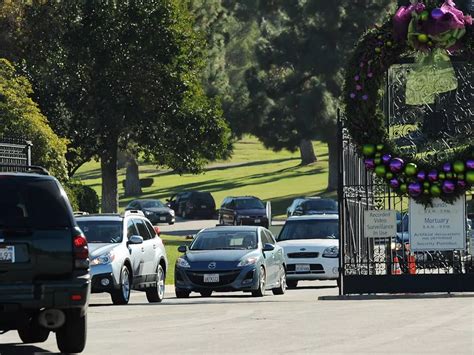 Paul Walker Funeral Cars