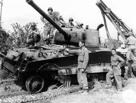 1st_Armored_Division_M4_Sherman_with_Shaken_Crew_Gothic_Line_Italy_1944 Damaged Tanks, Mountains ...