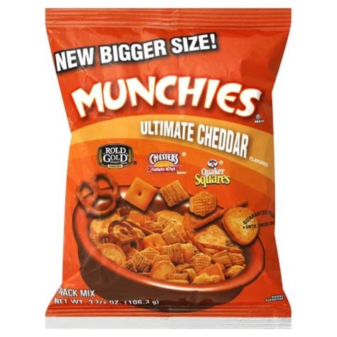 Munchies Ultimate Cheddar Snack Mix, 3.75 Oz - Kroger