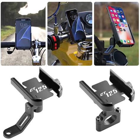 For HONDA CT125 CT 125 2020 2021 Universal All Years Motorcycle accessories mobile phone holder ...